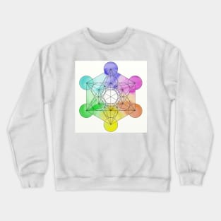 Metatron Rainbow Crewneck Sweatshirt